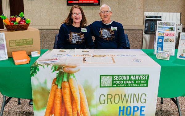 Second Harvest Volunteer Outreach Team at Community Event